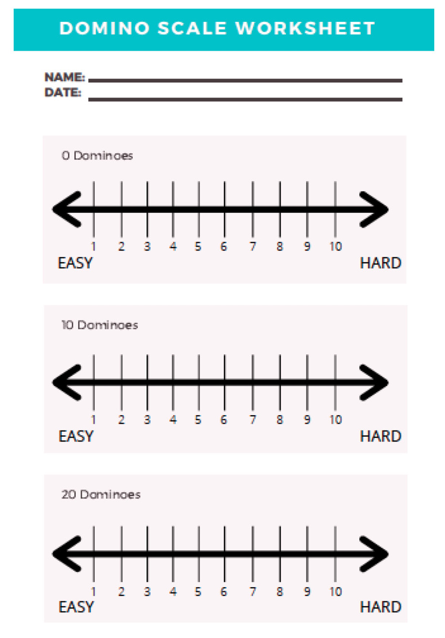 Domino graphic organizer.