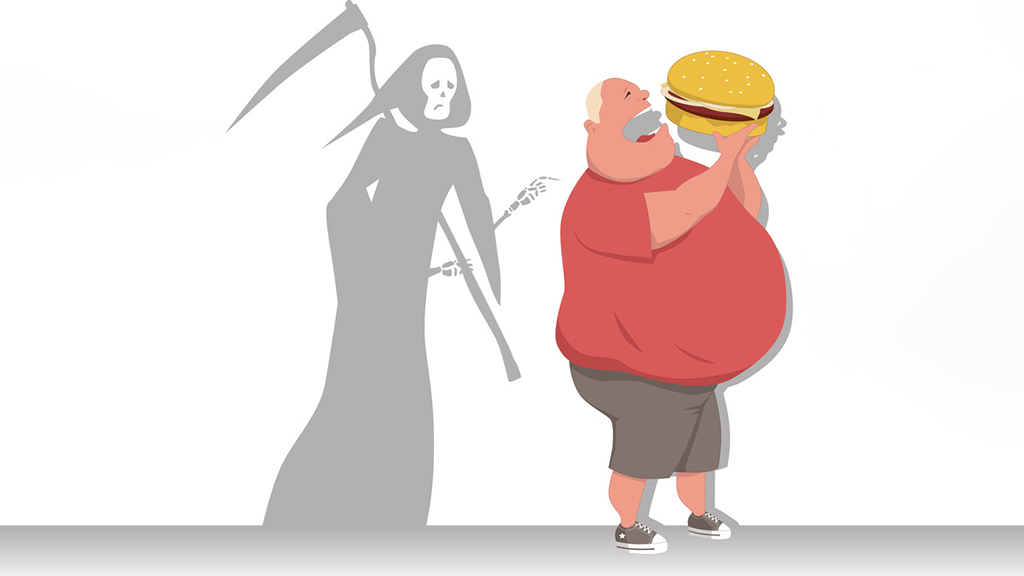 Eating Himself to Death