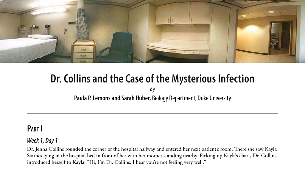 Dr. Collins and the Case of the Mysterious Infection
