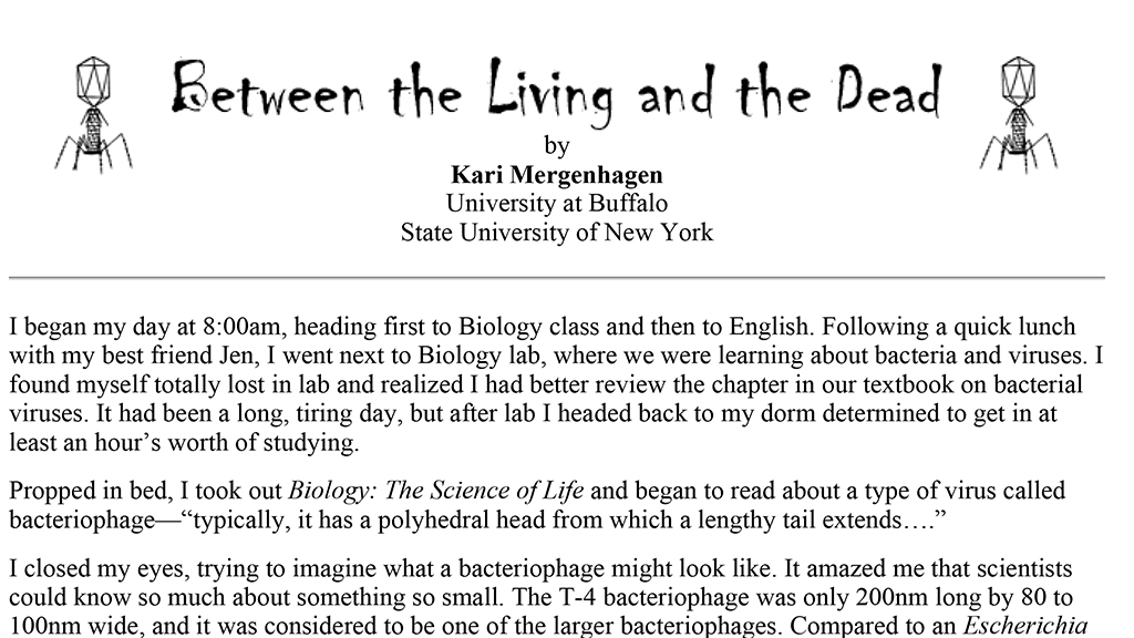 Between the Living and the Dead