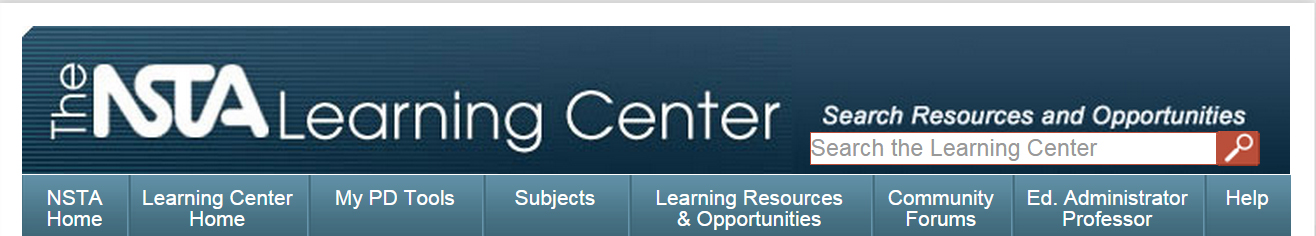 Logo of NSTA Learning Center