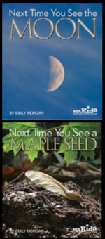 covers of Next Time You See the Moon and Next Time You See a Maple Seed