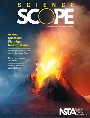 Cover of the September 2016 issue of Science Scope