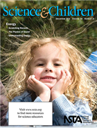 Cover of the journal December 2016 Science and Children
