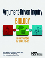 Book cover of "Argument-Driven Inquiry in Biology"